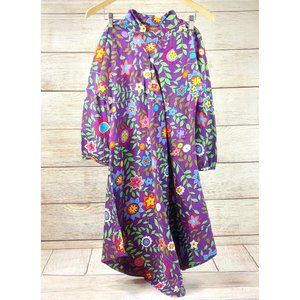 Gangotri Women Ethnic Wear Top Dress Indian Style Tunic Kurta Top Floral Print M
